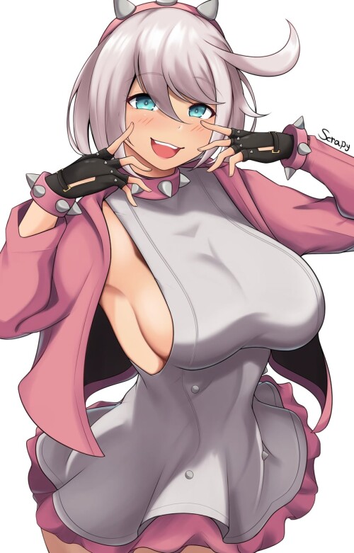  elphelt valentine guilty gear and 1 more drawn by scrapy sample 227b5c094741794474c6b52363def4ed