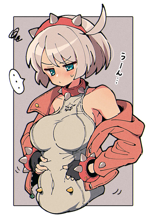  elphelt valentine guilty gear and 1 more drawn by itsuka neru 7f271ec43eca117117e49befd8ce6ccf
