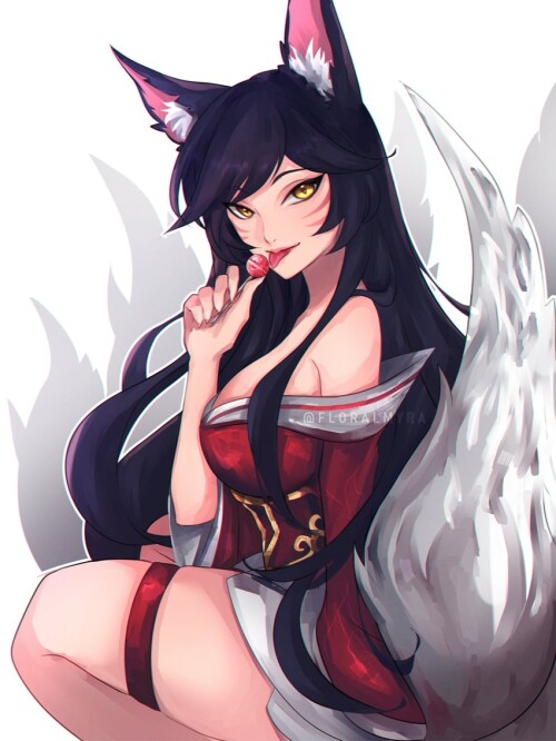  ahri league of legends drawn by myra floralmyra sample 9670954f923c99027a68fe1c6574df0b