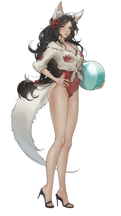  ahri league of legends drawn by dialxu sample 50bafaca3acf9c82f0ade37fb8e0844e