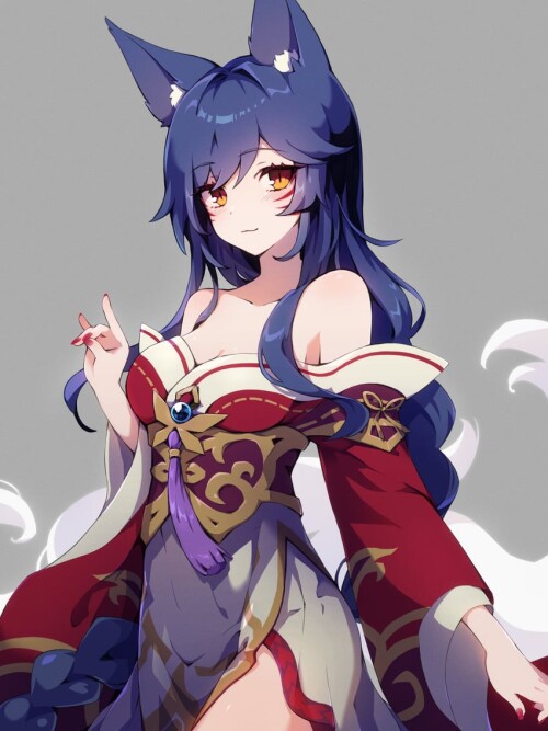  ahri league of legends drawn by fuiyu feuille0818 sample ce6cb6d7eb0d2c8f4e766545e67ff82c