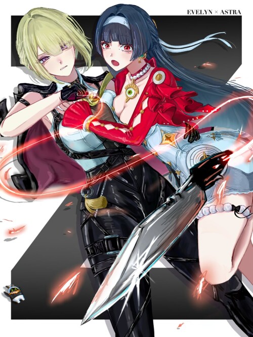  evelyn chevalier and astra yao zenless zone zero drawn by user traa3358 sample fdfa050f4426627eb665