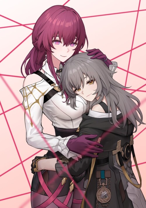  trailblazer kafka and stelle honkai and 1 more drawn by yunkaiming sample c7308bb285efd100a7d4ca4d5
