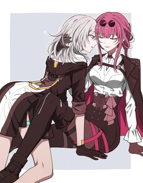  trailblazer kafka and stelle honkai and 1 more drawn by pillosopi sample 9a8a5dac6e9dcdc1cee0fc0ec0