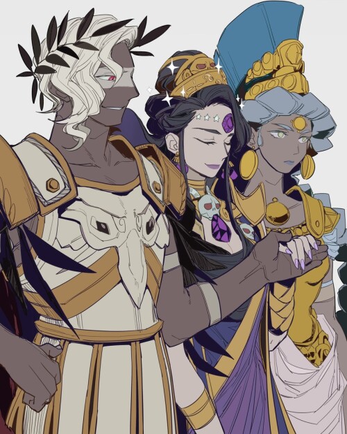  nyx ares and athena hades and 1 more drawn by mochimochimochi sample c253045b9473737ade43028eeb580b