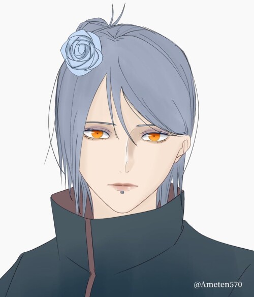 konan naruto and 1 more drawn by koten ameten570 sample 029cb50b9572556bffca76d85059e560
