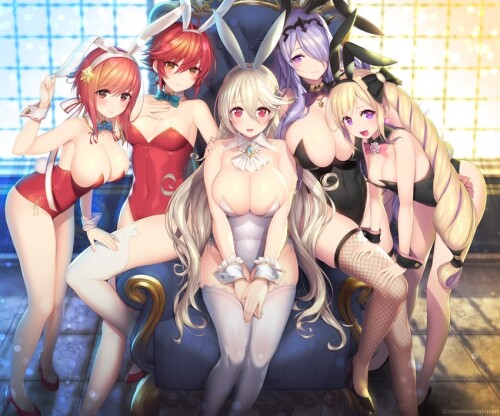  corrin corrin camilla elise sakura and 1 more fire emblem and 1 more drawn by kashiwamochi yomogi s