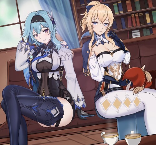  klee eula and jean genshin impact drawn by brulee sample 01f1cdcd952dd13d8bfe5e6bfffdf0bf