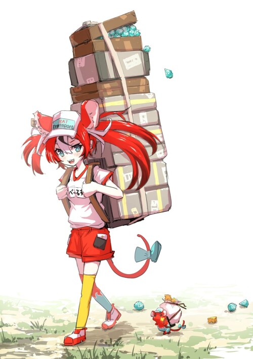  hakos baelz and mr squeaks hololive and 1 more drawn by mitsuru pixiv 34028718 sample 51693a3cc3303