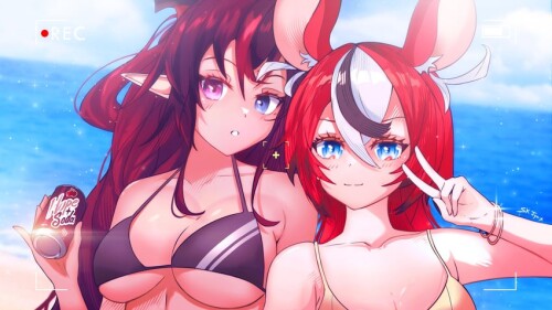  hakos baelz and irys hololive and 1 more drawn by sk jynx sample a28229bf7c5306864e748f31e40e93c2