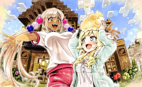  tsunomaki watame tsukumo sana and sheep hololive and 2 more drawn by buru dai sample 0f4c7fd0ab524b