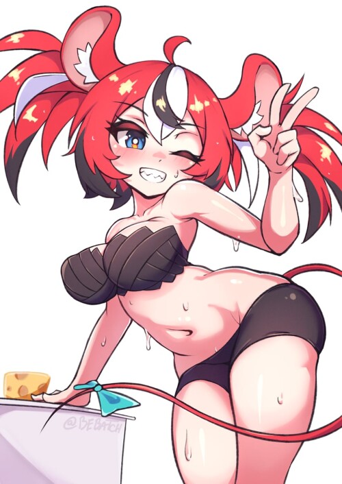  hakos baelz hololive and 1 more drawn by bebatch sample 3353341d7404c73f53476519f93b2108