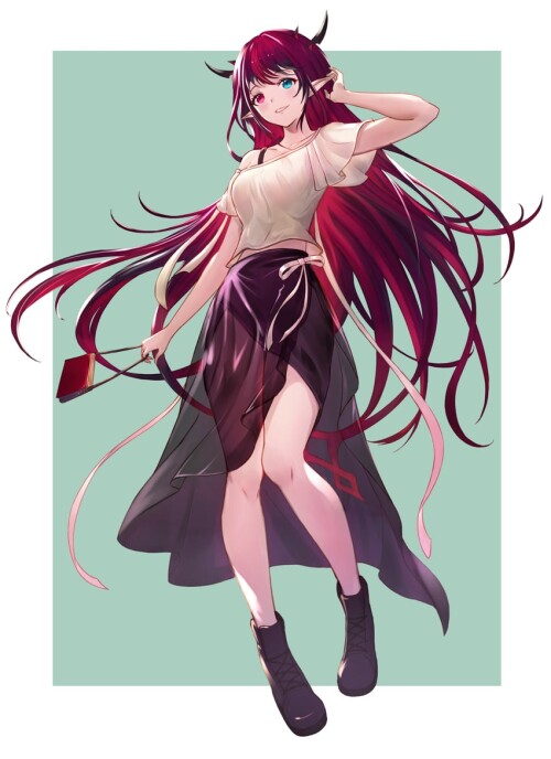  irys hololive and 1 more drawn by tokisaka makoto sample a299ef0c2f647d116d45b2666595b55c