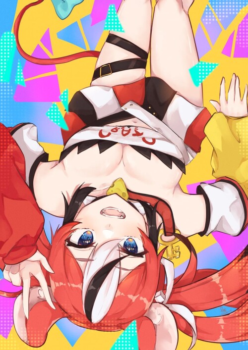  hakos baelz hololive and 1 more drawn by hirasawa izumi sample 556c0e8a7e554c902e4f1ab0a4879848