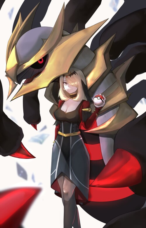  cynthia giratina and cynthia pokemon and 2 more drawn by naru peng sample 68778514136d5a45b8ea7b5a8