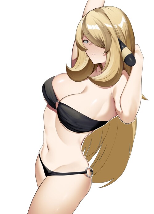 cynthia pokemon and 2 more drawn by yuuyuu yuuki1771 sample edce8cfe5fb36c251d036e60b03bb727