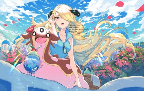  cynthia gastrodon and gastrodon pokemon and 2 more drawn by kusuribe sample 6367d5c900cfa3faf151a5a