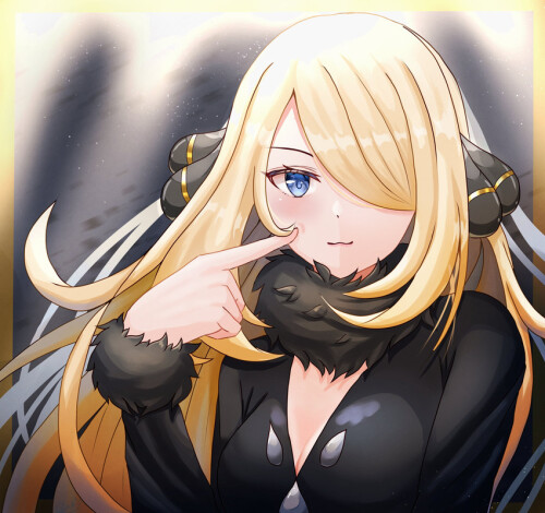  cynthia pokemon and 2 more drawn by seminoirasuto sample 16d52a3900598879f962817562693c4c