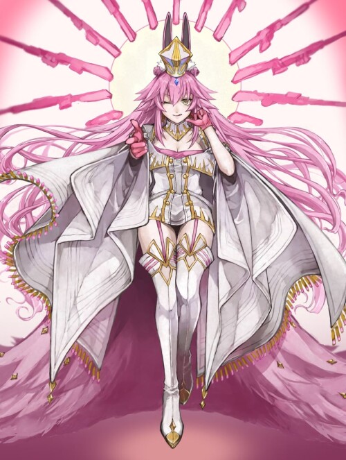 tamamo koyanskaya and koyanskaya fate and 1 more drawn by kino kokko sample 1e3e231a00edd4a5aa25e44