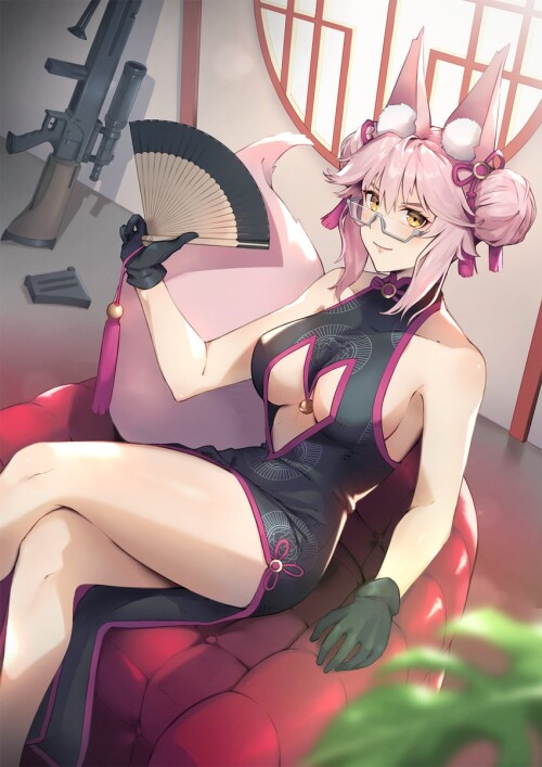  tamamo koyanskaya and koyanskaya fate and 1 more drawn by nakaga eri sample f1a30e80b68e016322db9a3