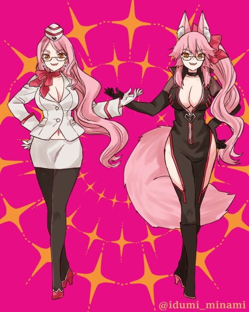  tamamo koyanskaya koyanskaya and koyanskaya fate and 1 more drawn by izumi minami sample 3cb2ff94ce