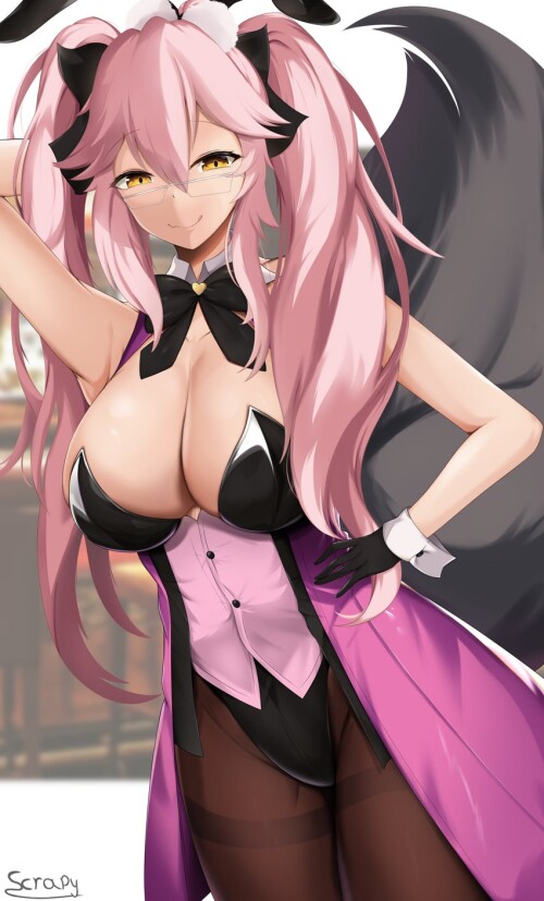  tamamo koyanskaya and koyanskaya fate and 1 more drawn by scrapy sample d05a004d2e046a056faaf5e6a2f