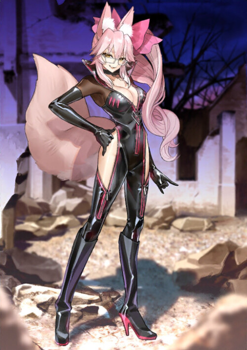  tamamo koyanskaya and koyanskaya fate and 1 more drawn by wada arco fdb2404069b66ab40053638065041b9