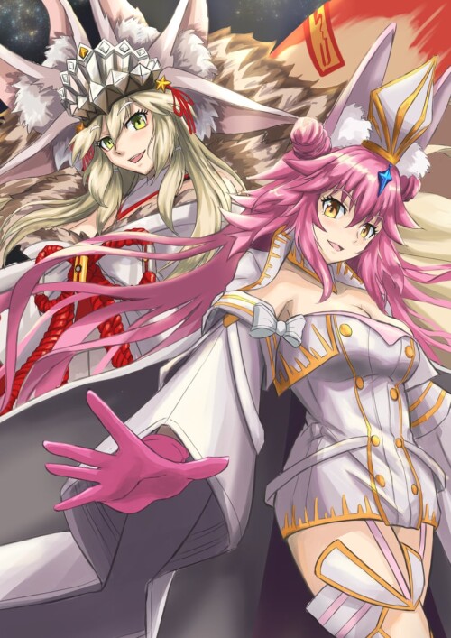  tamamo koyanskaya koyanskaya and koyanskaya fate and 1 more drawn by ksfactory sample 2187ae25bf27e