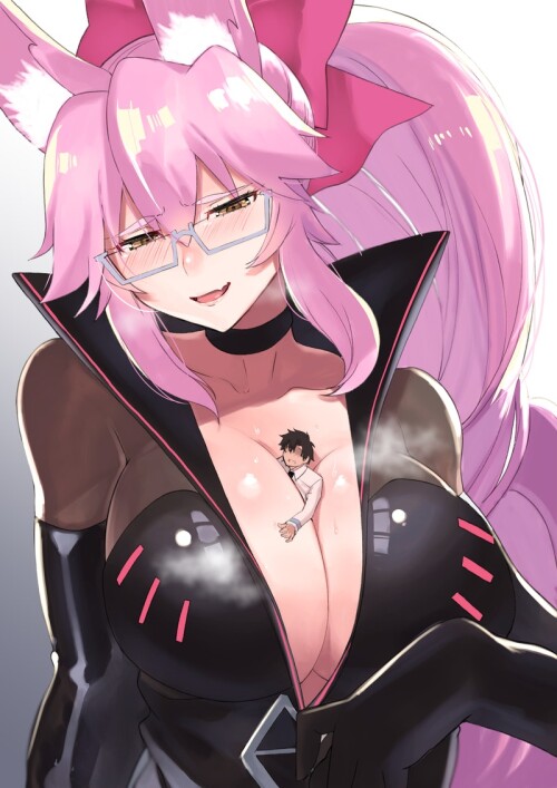  tamamo fujimaru ritsuka koyanskaya and koyanskaya fate and 1 more drawn by asai makoto 87d1a128b367