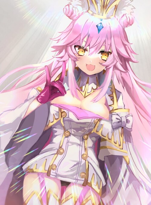  tamamo koyanskaya and koyanskaya fate and 1 more drawn by yoshida user zusv5485 sample 5750e63f53f5