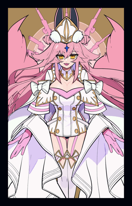  tamamo koyanskaya and koyanskaya fate and 1 more drawn by hacco mayu sample c7e546a580a2bc3b031d94f