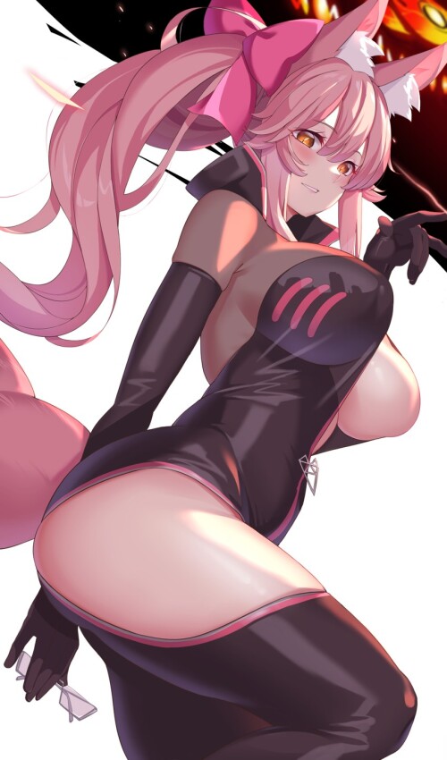  tamamo koyanskaya and koyanskaya fate and 1 more drawn by kaneko bblogtinhan sample 679f7352fdc0014