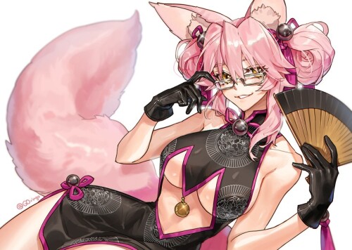  tamamo koyanskaya and koyanskaya fate and 1 more drawn by g0ringo sample 7f5c072669e9cd724134c918c8
