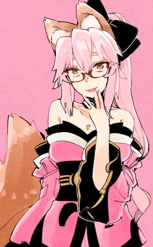  tamamo and koyanskaya fate and 2 more drawn by naosuke morioka shachuu sample 9e2af3c94e17484902acb