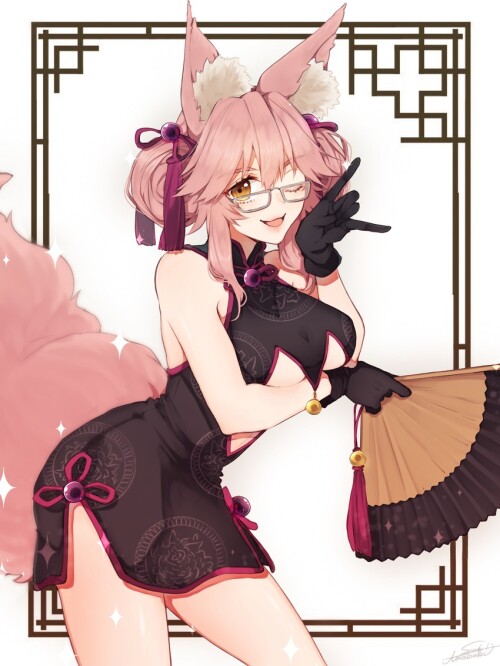  tamamo koyanskaya and koyanskaya fate and 1 more drawn by suna co sample 2c4189927a4a40cb83bee2c92a