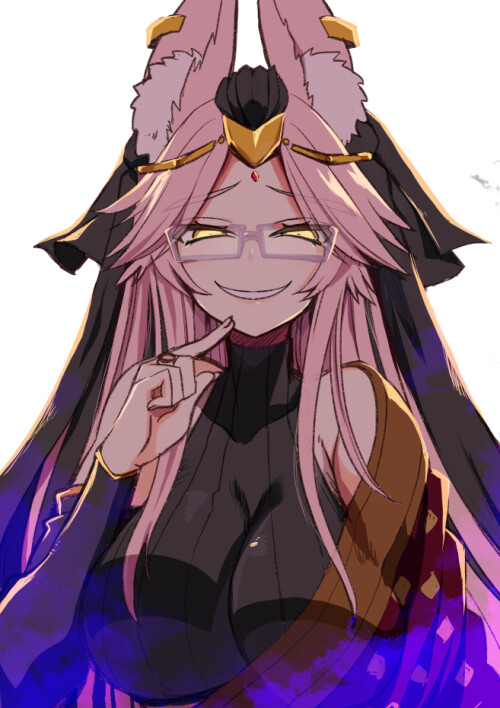  tamamo koyanskaya and koyanskaya fate and 1 more drawn by nachisuke 5f194f91043a598716cc10317007965
