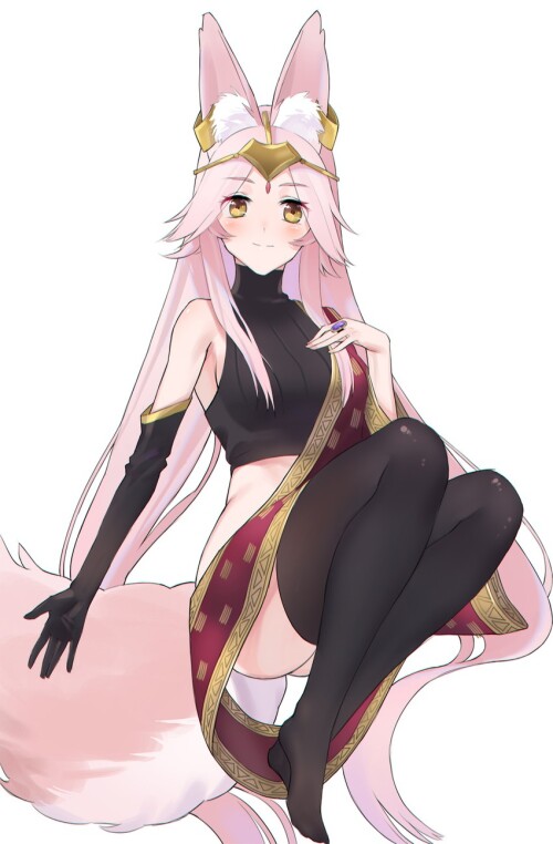  tamamo koyanskaya and koyanskaya fate and 1 more drawn by neee t sample ea463ead1c6d4347b3a26dd66e7