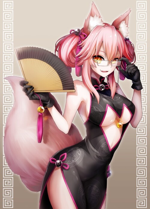  tamamo koyanskaya and koyanskaya fate and 1 more drawn by saku akiya sample 4d0989f2c2461623b908efa