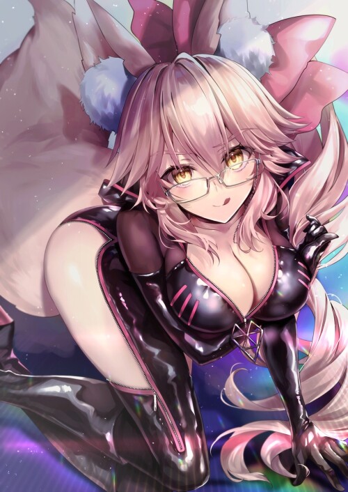  tamamo koyanskaya and koyanskaya fate and 1 more drawn by hane yuki sample 5f6a46362500464ea4b44100