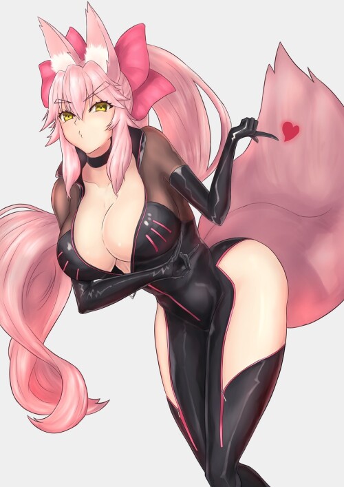  tamamo koyanskaya and koyanskaya fate and 1 more drawn by kiteno kiten sample 089958f701b7c616f03d0