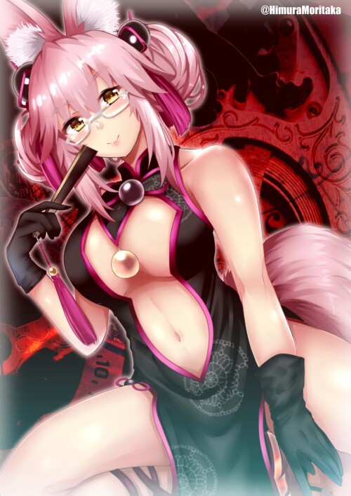  tamamo koyanskaya and koyanskaya fate and 1 more drawn by himura moritaka sample 2a31aae91cf29d7b6c