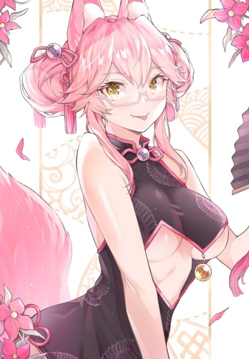  tamamo koyanskaya and koyanskaya fate and 1 more drawn by cpqm sample 25fb0297d6c1e473b63afa7d2d691
