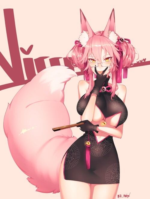  tamamo tamamo no mae koyanskaya and koyanskaya fate and 1 more drawn by n0r0 sample 4886dc6e8235028