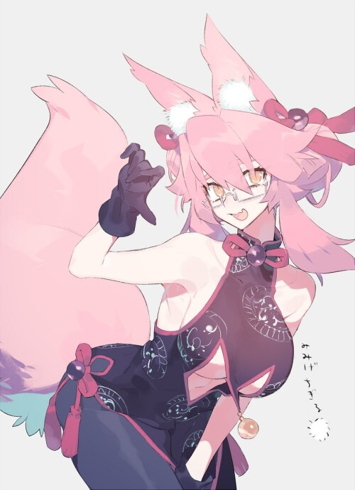  tamamo koyanskaya and koyanskaya fate and 1 more drawn by 10r tulipano sample 945a5458510e2e3f759aa