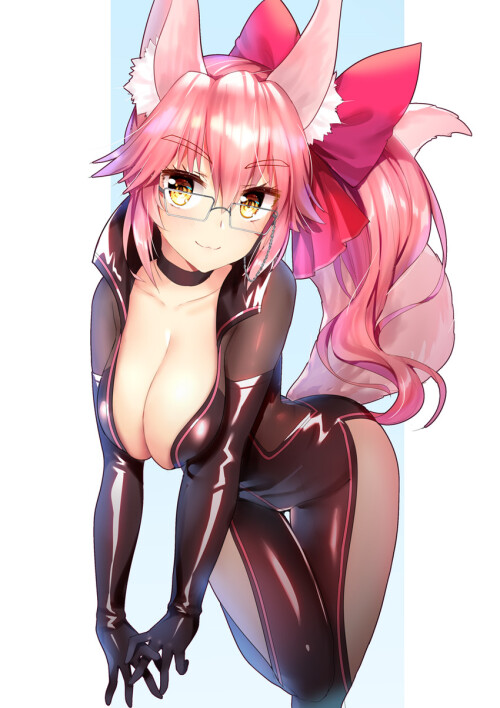  tamamo koyanskaya and koyanskaya fate and 2 more drawn by silveroid sample fbb360aa44d4c36e83023f19