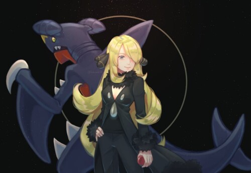  cynthia and garchomp pokemon and 2 more drawn by s happycolor 329 sample 23b1616ccb8a08024d5f14b1b4