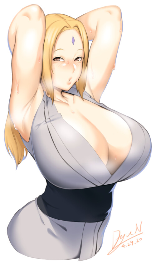  tsunade naruto and 1 more drawn by dyun 9c40db3e6b795874c180c552c91ec90c