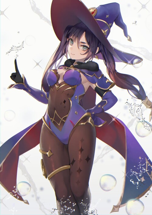  mona genshin impact drawn by daimaou ruaeru sample 4a453ed05f512c70ec2d847fdb0d56cb