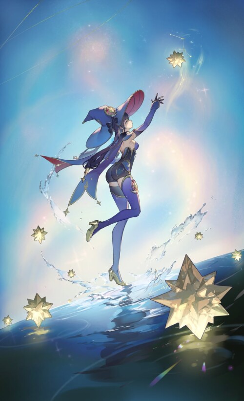  mona genshin impact drawn by spade m sample cd176659a8f3eafa3464672a71409af8