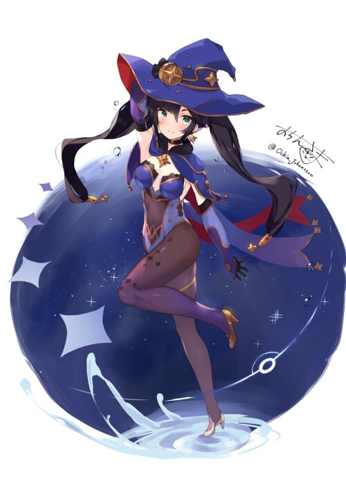  mona genshin impact drawn by ochinsama sample 4624bf59216bcbeeed116be44145102d